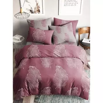 Постельное бельё дуэт, размер 220х240 см, 145х215 см - 2 шт, 70х70 см - 2 шт