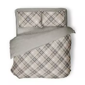 Постельное бельё дуэт размер 220х240 см, 148х215 см - 2 шт, 50x70 см - 2 шт