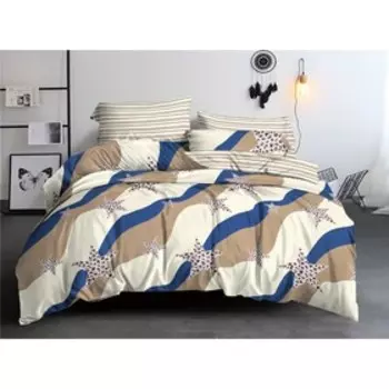 Постельное бельё дуэт, размер 220х240 см, 150х215 см - 2 шт, 70х70 см - 2 шт 3772