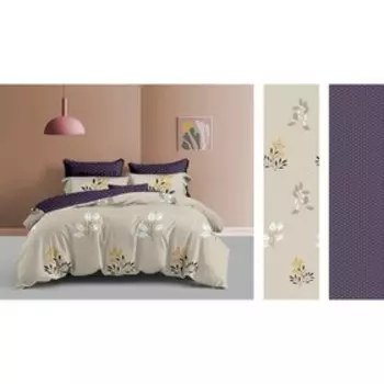 Постельное бельё дуэт, размер 220х240 см, 200х220 см, 70х70 см - 2 шт 10010