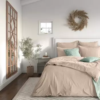 Постельное бельё дуэт, размер 220x240 см, 148x215 см - 2 шт, 50x70 см - 2 шт, 70x70 см - 2 шт