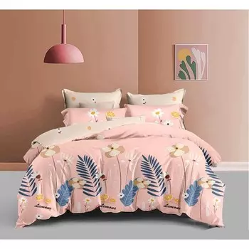 Постельное бельё дуэт, размер 220x240 см, 150x215 см - 2 шт, 70x70 см - 2 шт