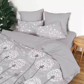 Постельное бельё дуэт, размер 220x240 см, 145x215 см - 2 шт, 70x70 см - 2 шт