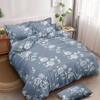 Постельное бельё дуэт, размер 220x240 см, 145x210 см - 2 шт, 70x70 см - 2 шт