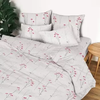 Постельное бельё дуэт, размер 220x240 см, 145x215 см - 2 шт, 70x70 см - 2 шт