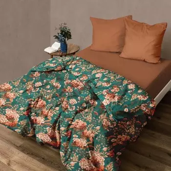 Постельное бельё дуэт, размер 220x240 см, 145x215 см - 2 шт, 70x70 см - 2 шт