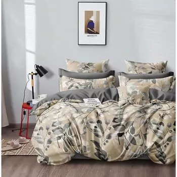 Постельное бельё дуэт, размер 220x240 см, 150х215 см - 2 шт, 50x70 см - 2 шт