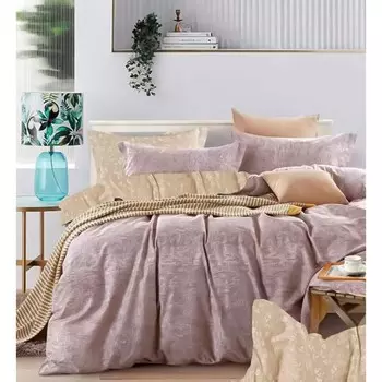 Постельное бельё дуэт, размер 220x240 см, 150х215 см - 2 шт, 50x70 см - 2 шт