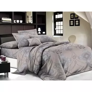 Постельное бельё дуэт, размер 220x240 см, 150x215 см - 2 шт, 70x70 см - 2 шт