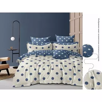 Постельное бельё дуэт, размер 220x240 см, 150x215 см - 2 шт, 70x70 см - 2 шт