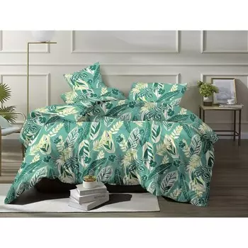 Постельное бельё дуэт, размер 220x240 см, 150x215 см - 2 шт, 70x70 см - 2 шт