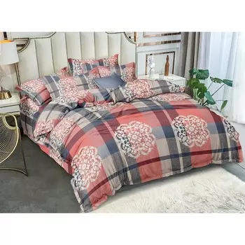 Постельное бельё дуэт, размер 220x240 см, 145x210 см - 2 шт, 70x70 см - 2 шт