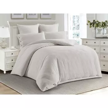 Постельное бельё дуэт с простынёй на резинке Organic Cotton, размер 180x200x25 см, 150x210 см - 2 шт, 50x70 см - 2 шт, 70x70 см - 2 шт