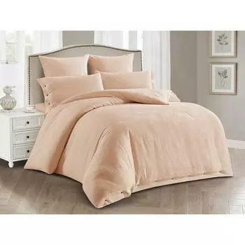 Постельное бельё дуэт с простынёй на резинке Organic Cotton, размер 180x200x25 см, 150x210 см - 2 шт, 50x70 см - 2 шт, 70x70 см - 2 шт