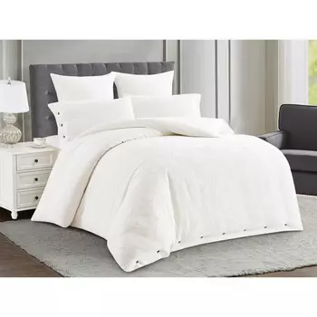 Постельное бельё дуэт с простынёй на резинке Organic Cotton, размер 180x200x25 см, 150x210 см - 2 шт, 50x70 см - 2 шт, 70x70 см - 2 шт