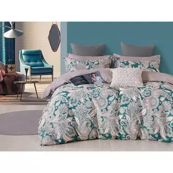 Постельное бельё дуэт Satin de Luxe, размер 230x250 см, 150x210 см - 2 шт, 50x70 см - 2 шт, 70x70 см - 2 шт