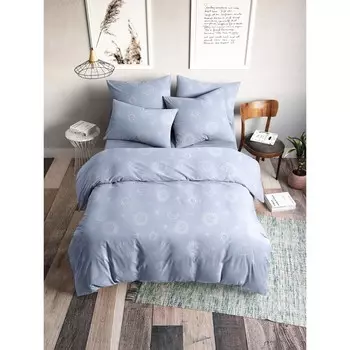 Постельное бельё дуэт «Солнце и луна», размер 240х220 см, 215х145 см - 2 шт, 50х70 см - 2 шт