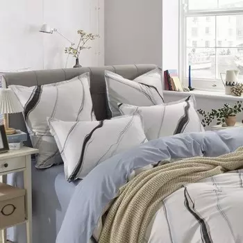 Постельное бельё дуэт «Тальен», размер 230х250 см, 160х220 см - 2 шт, 50х70 см - 2 шт, 70х70 см - 2 шт