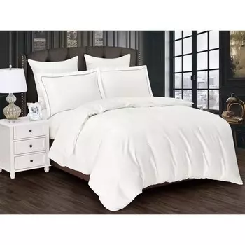 Постельное бельё дуэт Tencel Jacquard, размер 230x250 см, 150x210 см - 2 шт, 50x70 см - 2 шт, 70x70 см - 2 шт