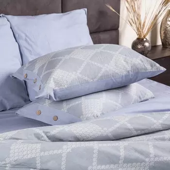 Постельное бельё евро Amsterdam, размер 240х260 см 210х230 см, 50х70 см - 2 шт, 70х70 - 2 шт