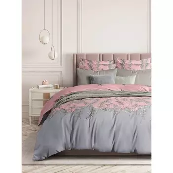 Постельное бельё евро Aronia, размер 240х214 см, 220х215 см, 70х70 см - 2 шт