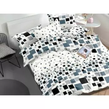 Постельное бельё евро Art Color, размер 220х240 см, 200х220 см, 50х70 см - 2 шт, 70х70 см - 2 шт