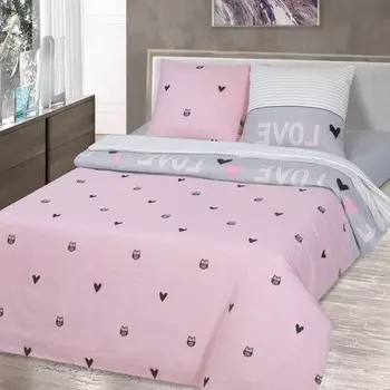 Постельное бельё евро «Артпостель. Гламур», бязь