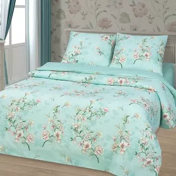 Постельное бельё евро «АртПостель. Миндаль», поплин