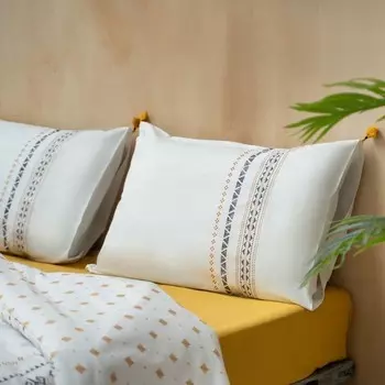 Постельное бельё евро «Банта», размер 240 х 260 см, 200 х 220 см, 50 х 70 см - 2 шт, цвет серый