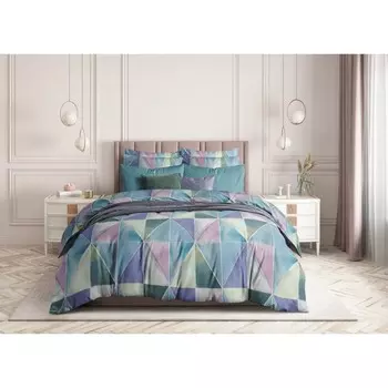 Постельное бельё евро Carnival in venezia, размер 214х240 см, 215х220 см, 70х70 см - 2 шт