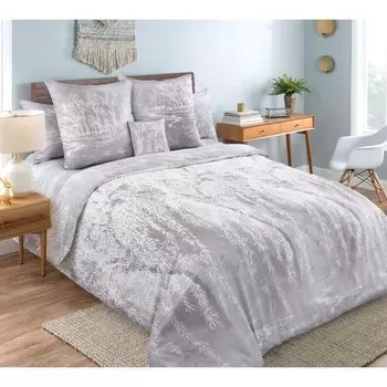 Постельное бельё евро «Ивушка», размер 220х240 см, 210х215 см, 70х70 см - 2 шт, 50х70 см - 2 шт