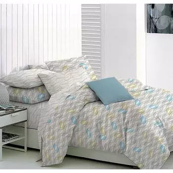 Постельное бельё евро Kemi, размер 200x215 см, 200x220 см, 50x70 см - 2 шт
