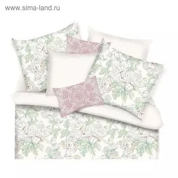 Постельное бельё евро Lovely, размер 200x215 см, 200x220 см, 50x70 см - 2 шт