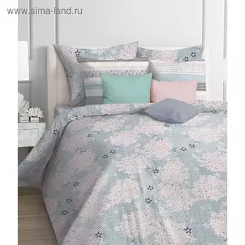 Постельное бельё евро Marine, размер 215x240 см, 200x220 см, 50x70 см - 2 шт