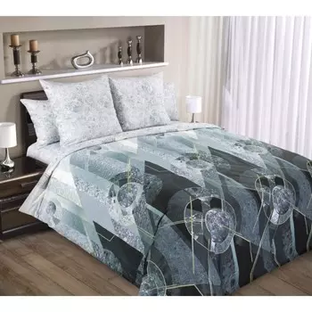 Постельное бельё евро «Меркурий», размер 220х240 см, 210х215 см, 70х70 см - 2 шт