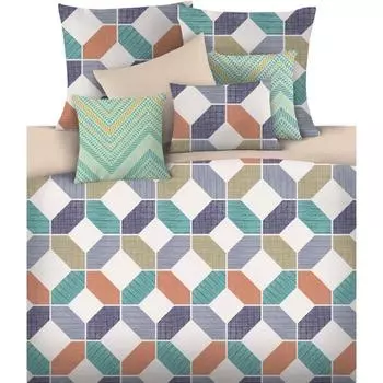 Постельное бельё евро Nils, размер 215x240 см, 200x220 см, 70x70 см - 2 шт