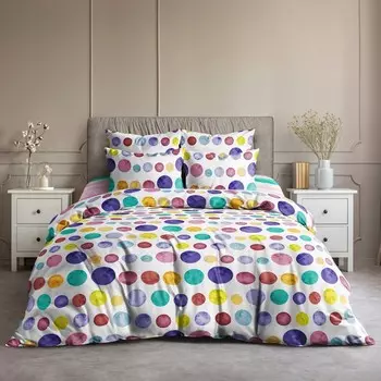 Постельное бельё евро «Ночь нежна. Стеклярус», поплин