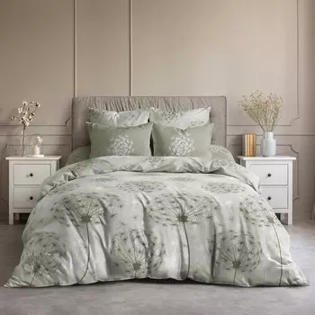 Постельное бельё Евро Ночь Нежна Мечта 200х215 см, 240х215 см, 70х70 см 2шт, поплин, 110гр, хл 100%