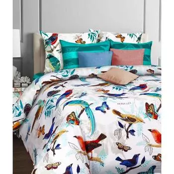 Постельное бельё евро Nocturn, размер 215x240 см, 200x220 см, 70x70 см - 2 шт