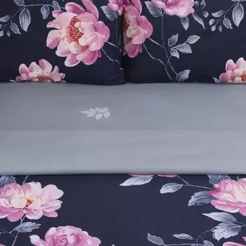 Постельное бельё Евро Павлайн Романс 200х220, 220х240, 50х70см 2шт поплин 130г/м, хлопок 100%