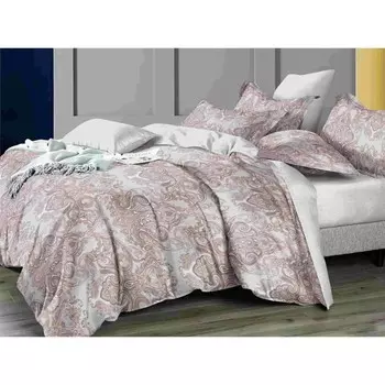 Постельное бельё евро Pure Cotton, размер 220х240 см, 200х220 см, 50х70 см - 2 шт, 70х70 см - 2 шт