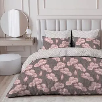 Постельное бельё евро, размер 200х220 см, 200х215 см, 70х70 см - 2 шт