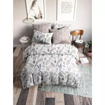 Постельное бельё евро, размер 200х220 см, 175х215 см, 70х70 см - 2 шт