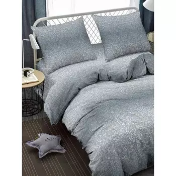 Постельное бельё евро, размер 200x210 см, 200x215 см, 70x70 см - 2 шт