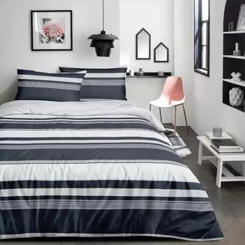 Постельное бельё евро, размер 215x240 см, 200x220 см, 50x70 см - 2 шт