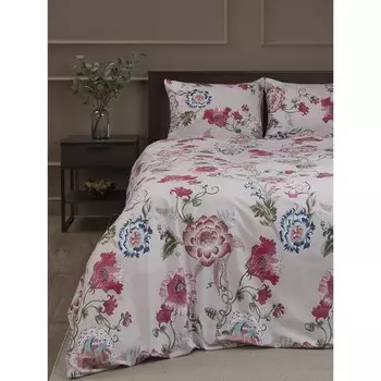 Постельное бельё евро, размер 215x240 см, 200x220 см, 50x70 см - 2 шт