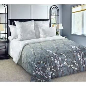 Постельное бельё евро, размер 220х240 см, 210х215 см, 70x70 см - 2 шт