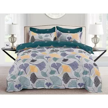 Постельное бельё евро, размер 220х240 см, 200х220 см, 50х70 см - 2 шт, 70х70 см - 2 шт