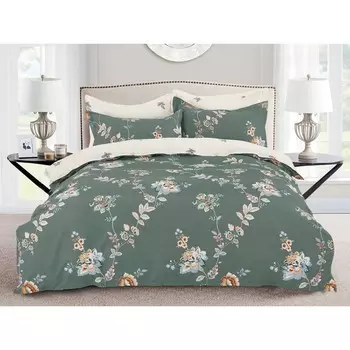 Постельное бельё евро, размер 220х240 см, 200х220 см, 50х70 см - 2 шт, 70х70 см - 2 шт