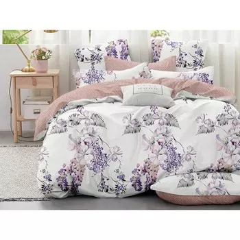 Постельное бельё евро, размер 220х240 см, 200х220 см, 50х70 см - 2 шт, 70х70 см - 2 шт